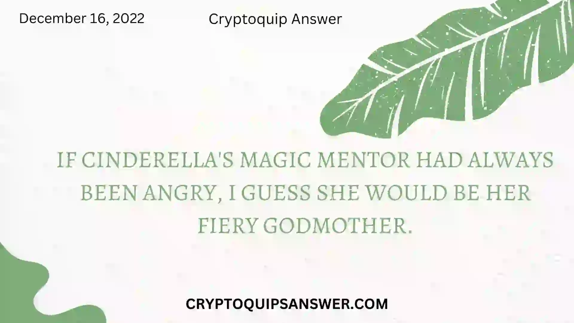 cryptoquip answer today for december 16