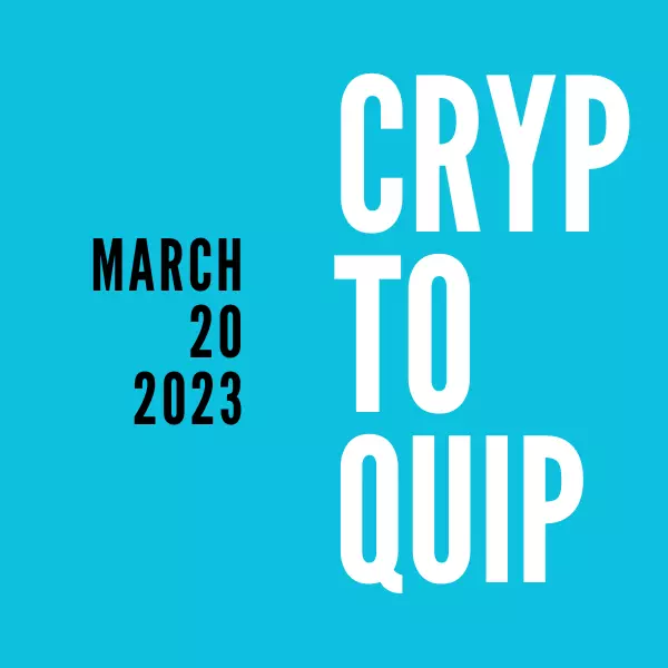 Cryptoquip Answer for 03/20/2023