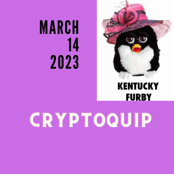 Cryptoquip Answer for 03/14/2023