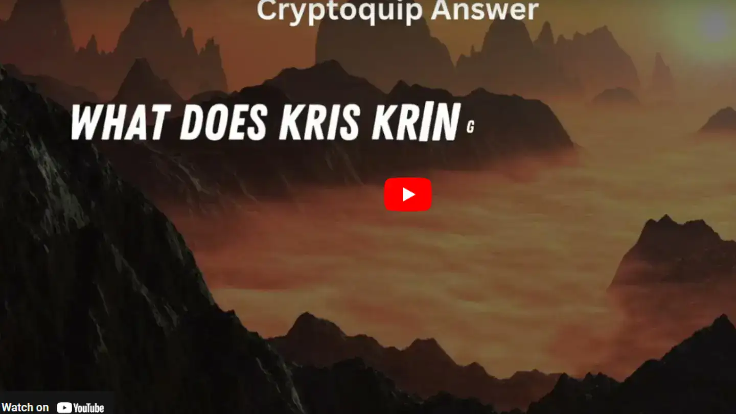 cryptoquip video